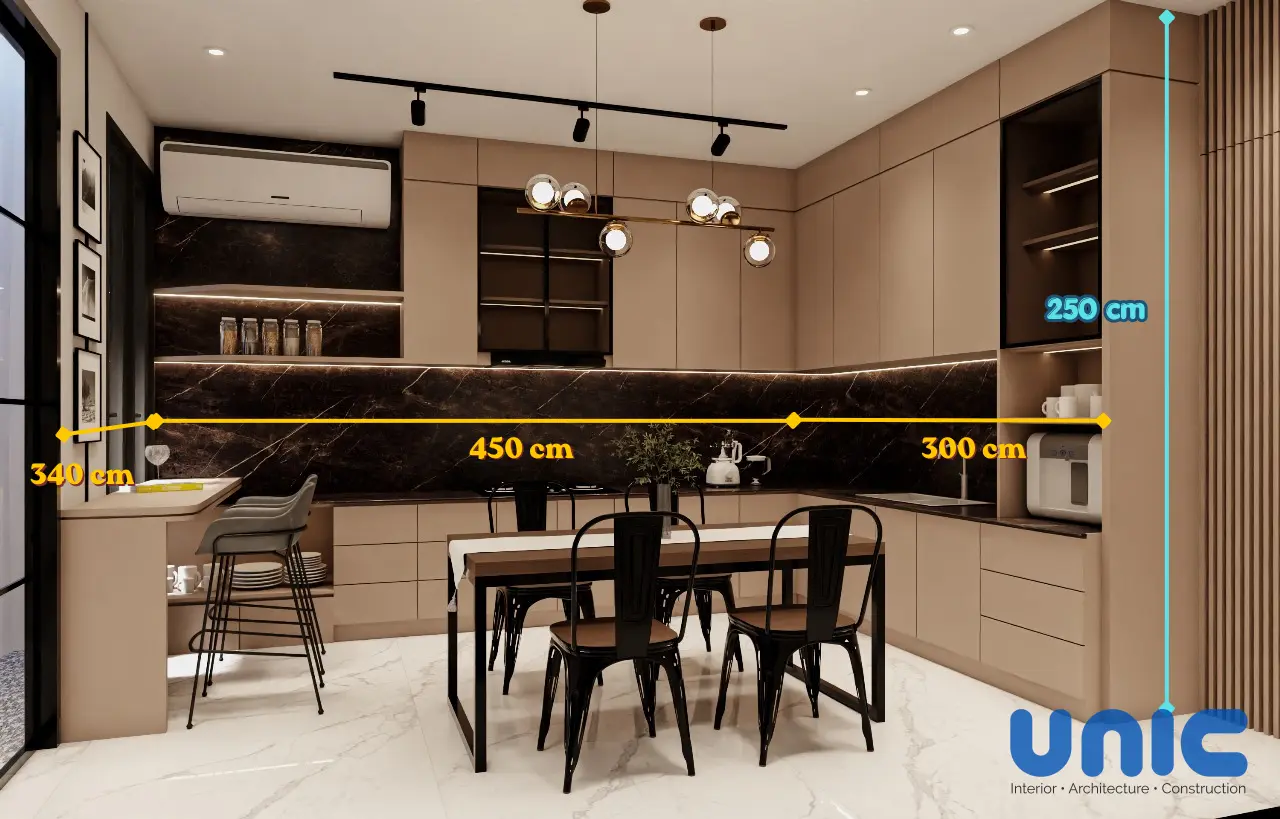 Dapur U Kitchen Set Pakuwon City, Virgin Gorda, Surabaya Timur Surabaya - UNIC home Interior
