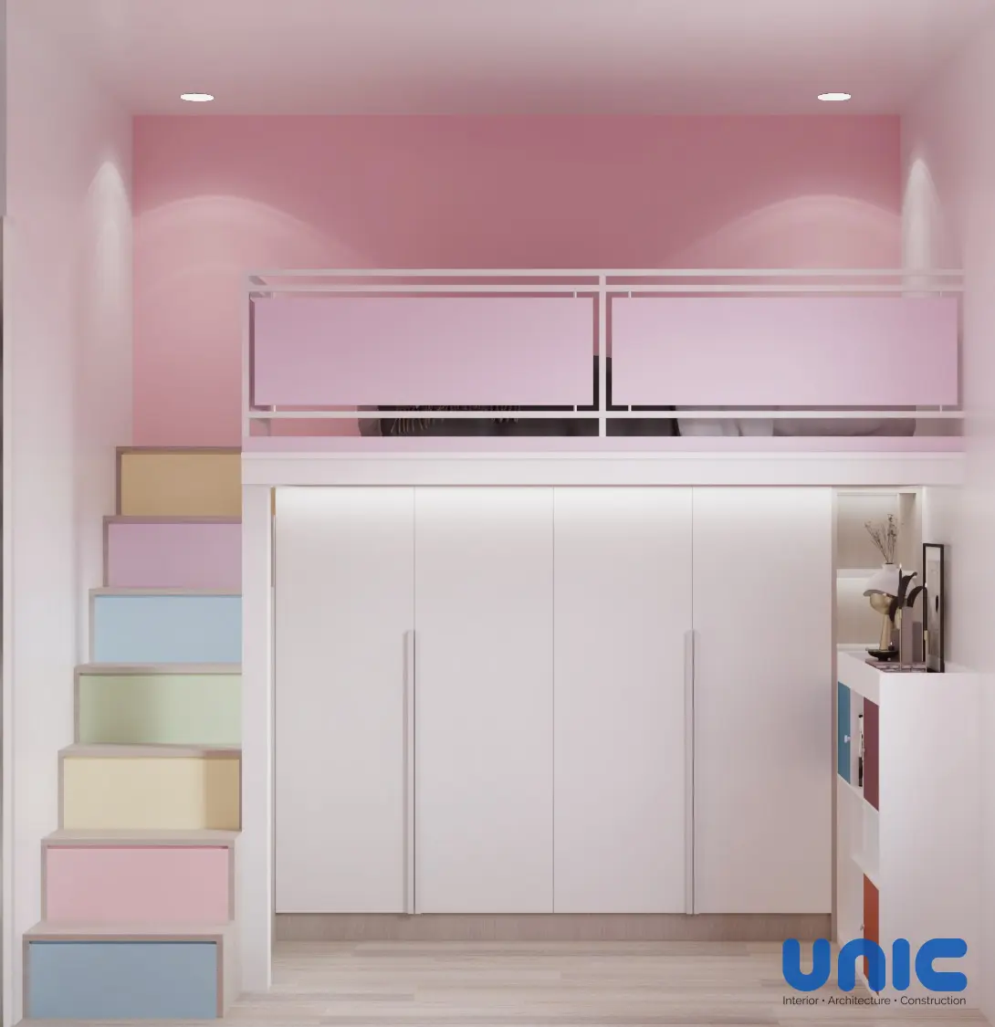 Kamar Anak Mezzanine Puri Safira Regency, Gresik Surabaya - UNIC home Interior