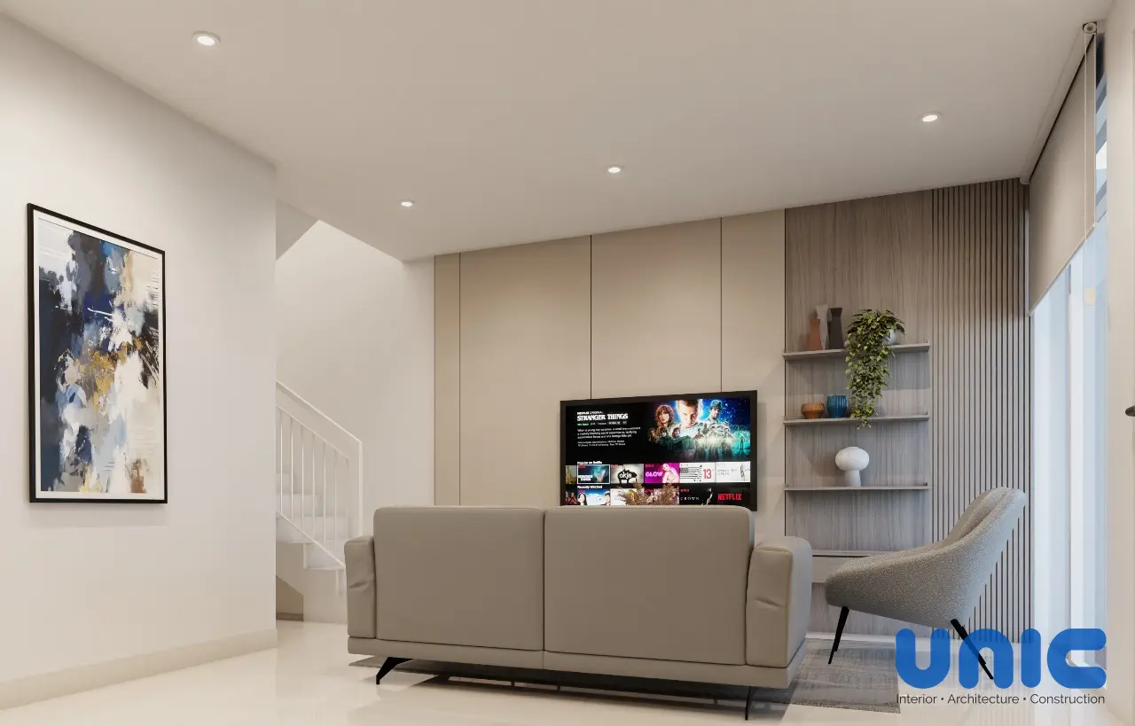 Living Room Suvadiva, Pakuwon city, Surabaya Surabaya - UNIC home Interior