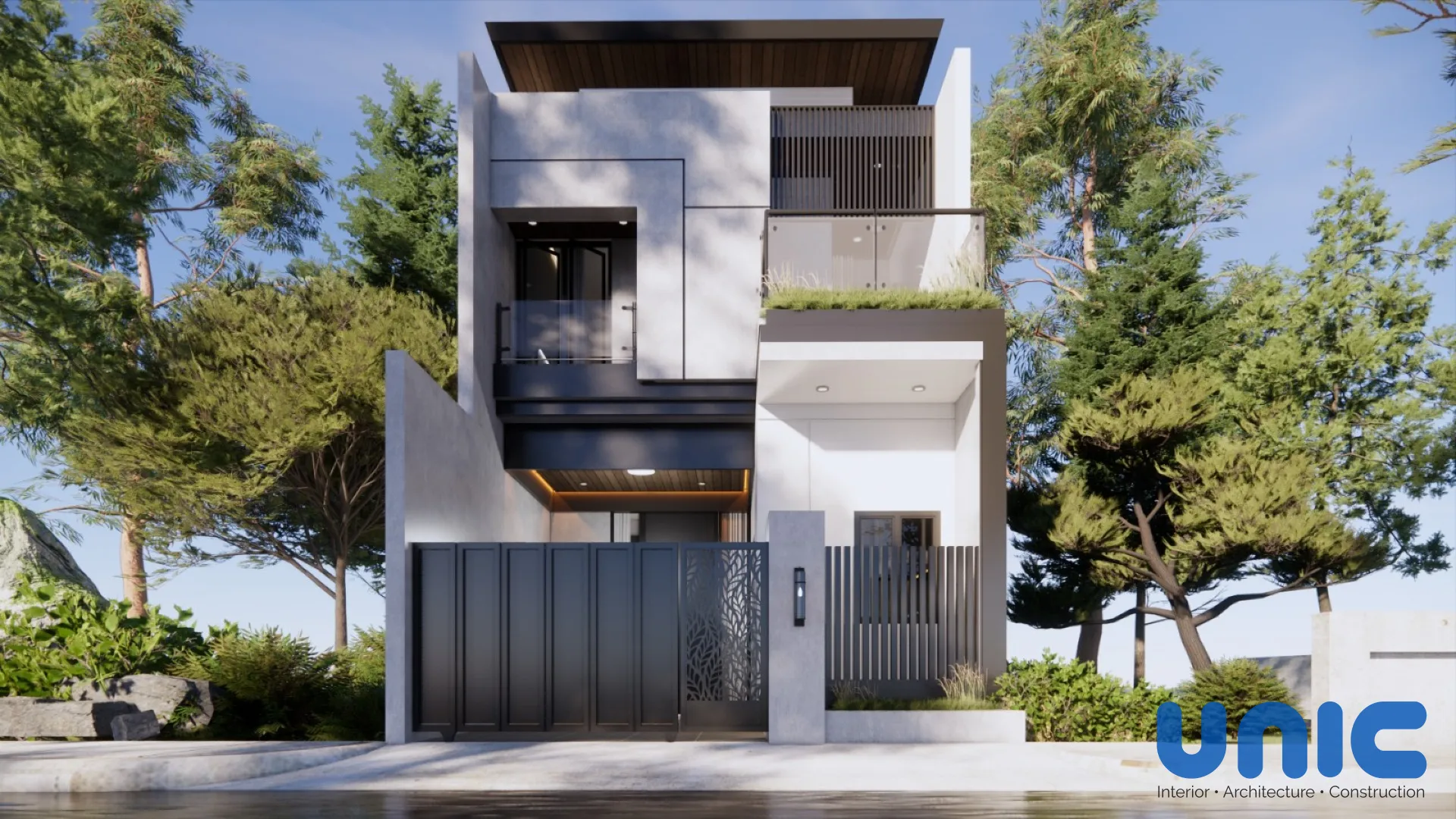 Desain Interior & Fasad Modern Minimalis Bukit Palma Citraland Surabaya: Solusi Renovasi Tanpa Bongkar Struktur - Interior Design Bukit Palma, Citraland, Surabaya