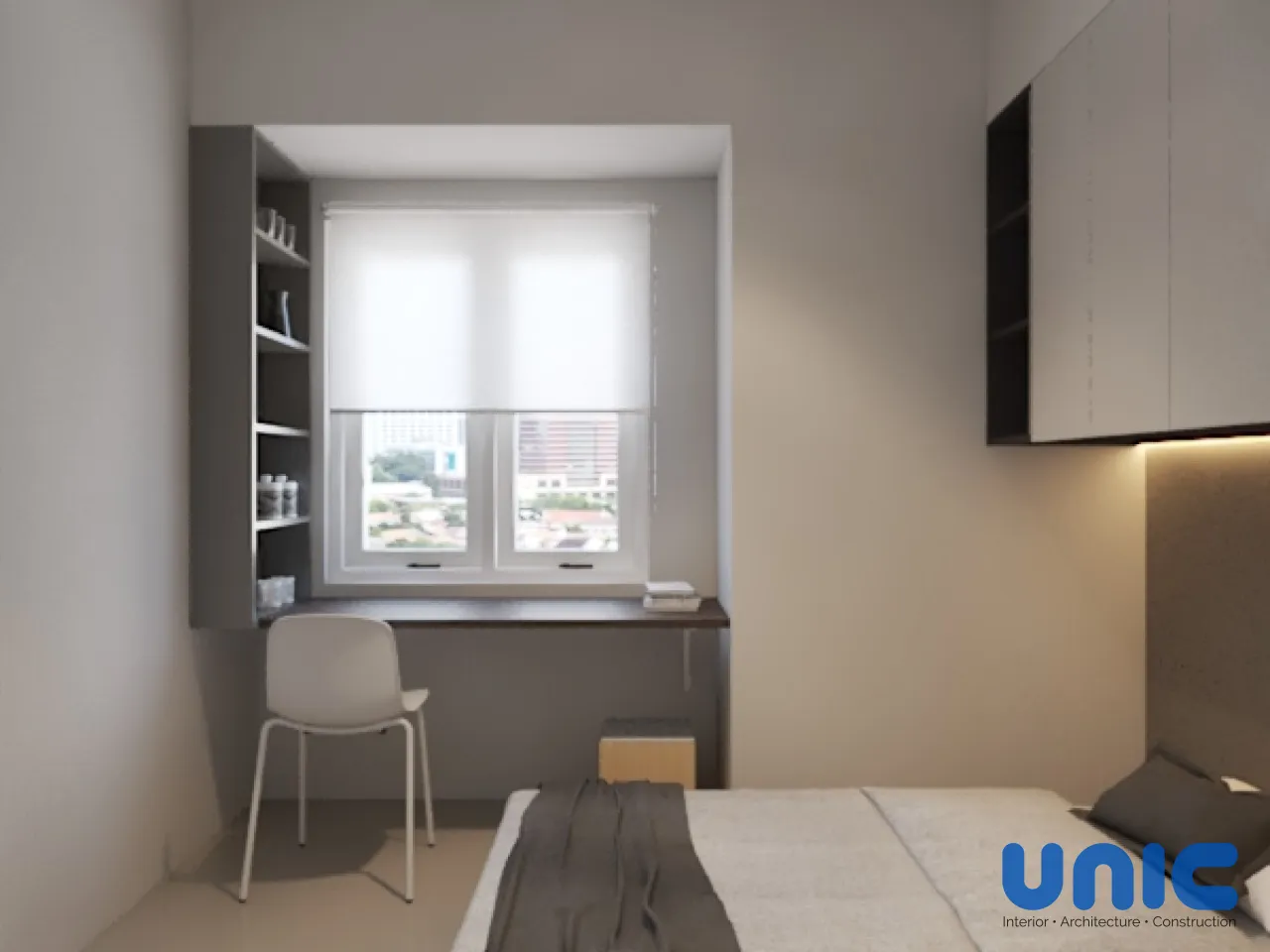 Desain Interior Apartemen 2BR Tanglin Pakuwon Mall Surabaya: Transformasi Studio Multifungsi untuk Keluarga Besar - Gallery 1