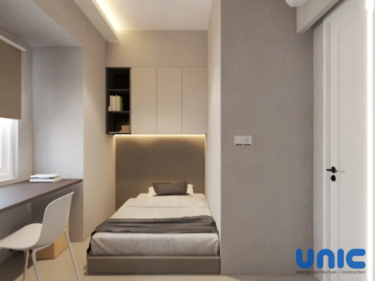 Desain Interior Apartemen 2BR Tanglin Pakuwon Mall Surabaya: Transformasi Studio Multifungsi untuk Keluarga Besar - Gallery 4
