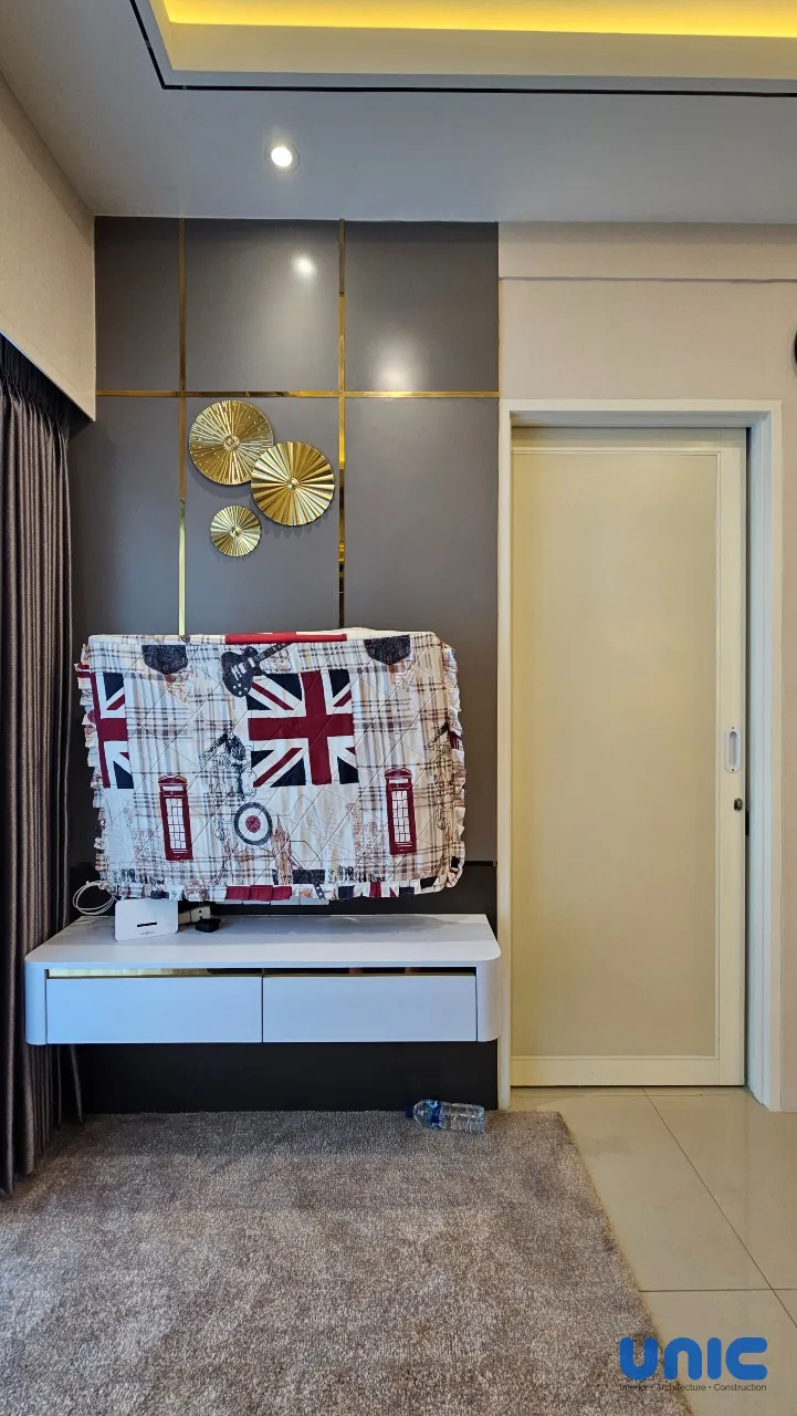 Desain Interior Apartemen 2BR Tanglin Pakuwon Mall Surabaya: Transformasi Studio Multifungsi untuk Keluarga Besar - Gallery 26