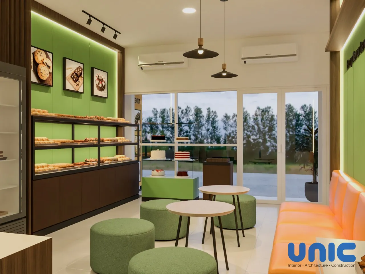 Desain Interior & Fasad Bakery Tenggilis Surabaya: Maksimalkan Toko Roti di Lahan 4x5 - Gallery 4