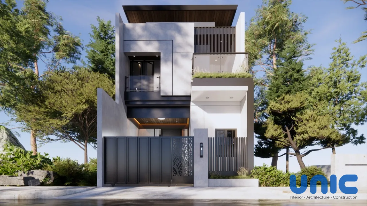 Desain Interior & Fasad Modern Minimalis Bukit Palma Citraland Surabaya: Solusi Renovasi Tanpa Bongkar Struktur - Gallery 1