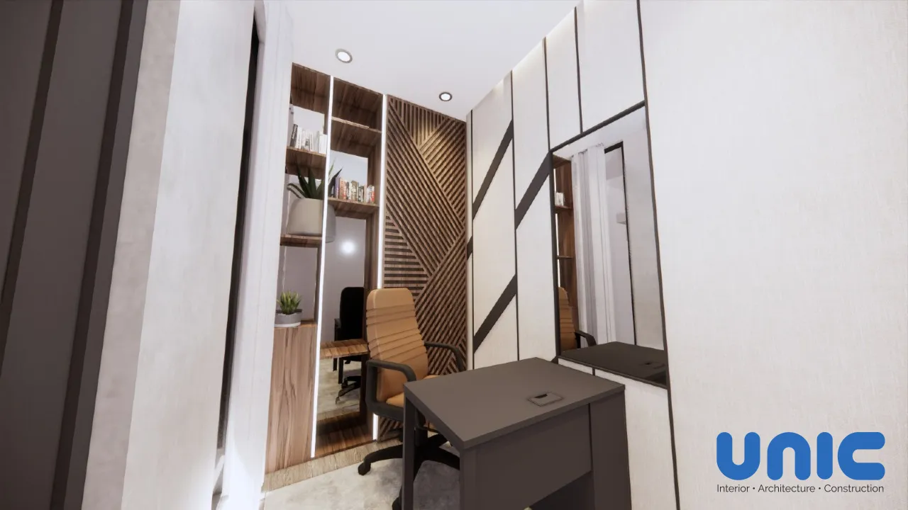 Desain Interior & Fasad Modern Minimalis Bukit Palma Citraland Surabaya: Solusi Renovasi Tanpa Bongkar Struktur - Gallery 2