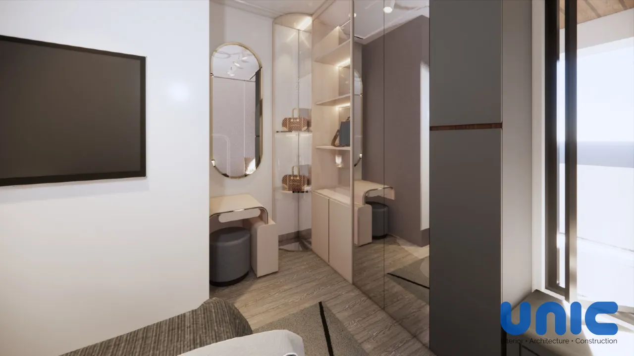 Desain Interior & Fasad Modern Minimalis Bukit Palma Citraland Surabaya: Solusi Renovasi Tanpa Bongkar Struktur - Gallery 5