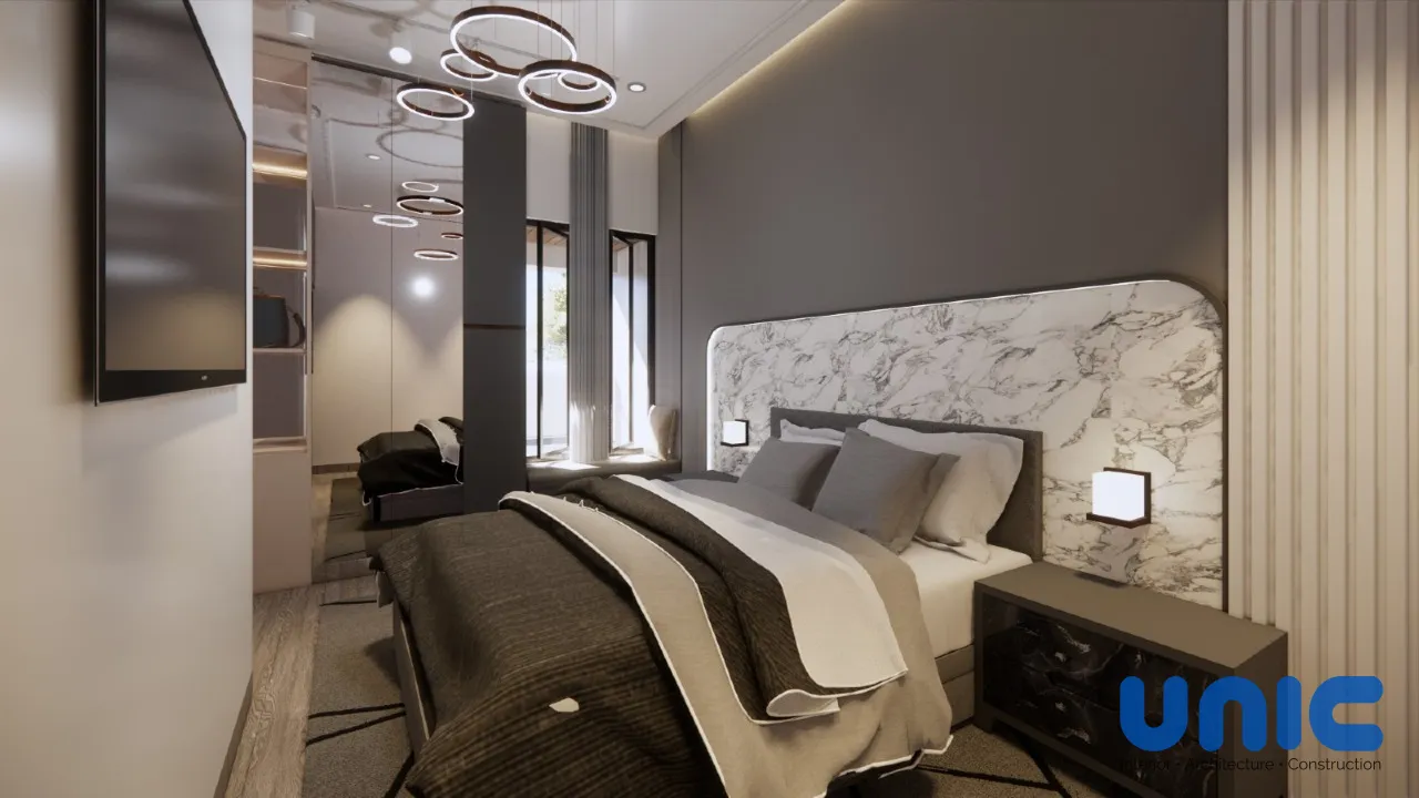 Desain Interior & Fasad Modern Minimalis Bukit Palma Citraland Surabaya: Solusi Renovasi Tanpa Bongkar Struktur - Gallery 7