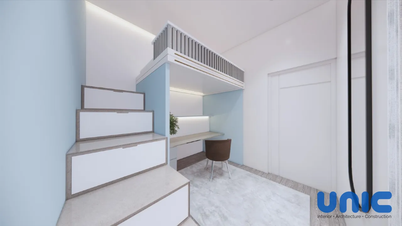 Desain Interior & Fasad Modern Minimalis Bukit Palma Citraland Surabaya: Solusi Renovasi Tanpa Bongkar Struktur - Gallery 15