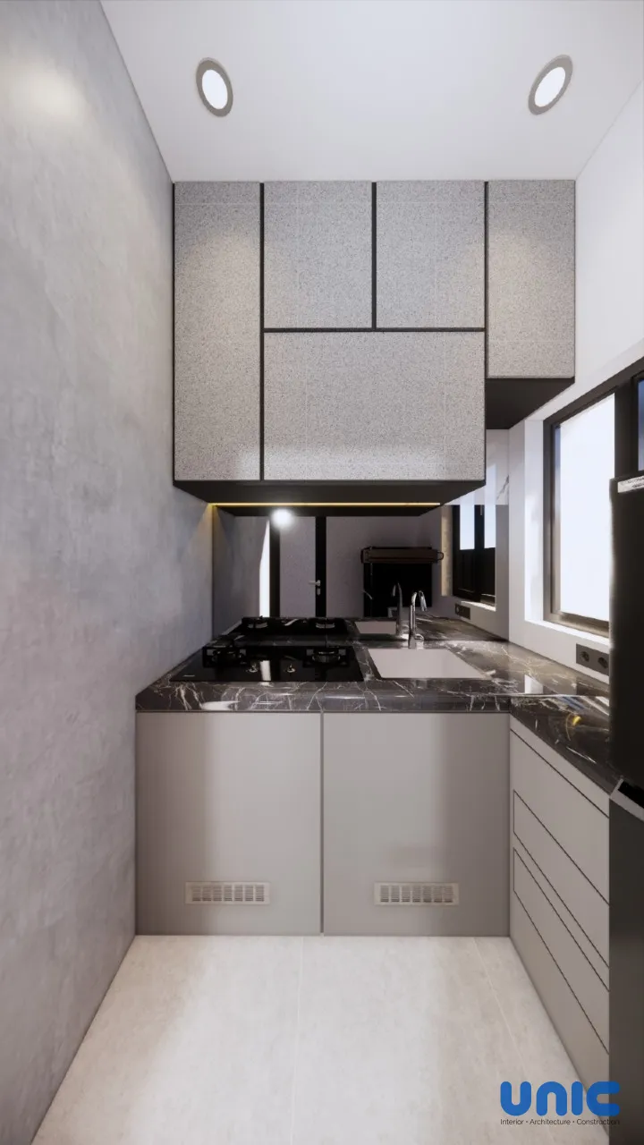 Desain Interior & Fasad Modern Minimalis Bukit Palma Citraland Surabaya: Solusi Renovasi Tanpa Bongkar Struktur - Gallery 17