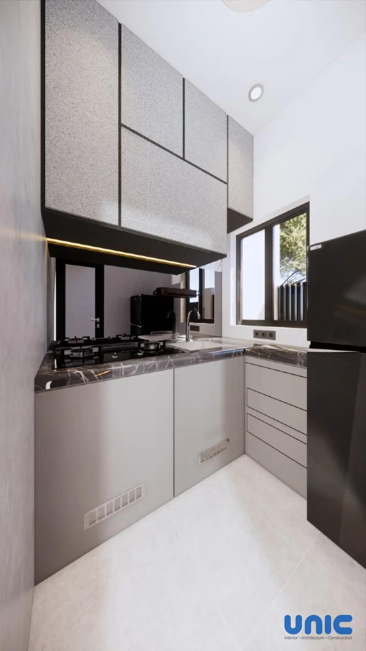 Desain Interior & Fasad Modern Minimalis Bukit Palma Citraland Surabaya: Solusi Renovasi Tanpa Bongkar Struktur - Gallery 18