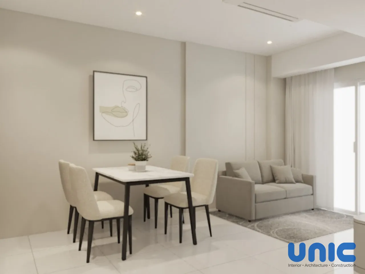 Interior Apartemen Waterplace Surabaya: Renovasi Cerdas 1 BR Kembali ke 2 BR - Gallery 6