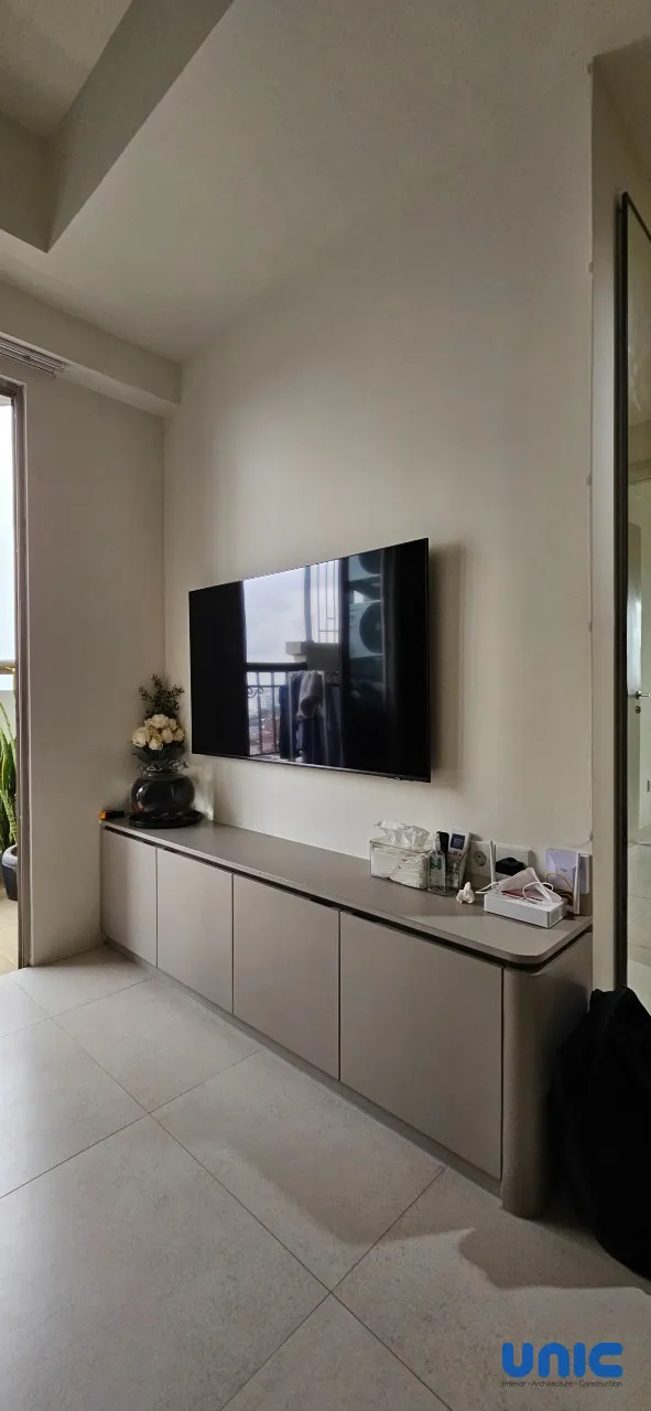 Interior Apartemen Waterplace Surabaya: Renovasi Cerdas 1 BR Kembali ke 2 BR - Gallery 12