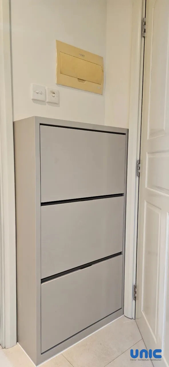 Interior Apartemen Waterplace Surabaya: Renovasi Cerdas 1 BR Kembali ke 2 BR - Gallery 16