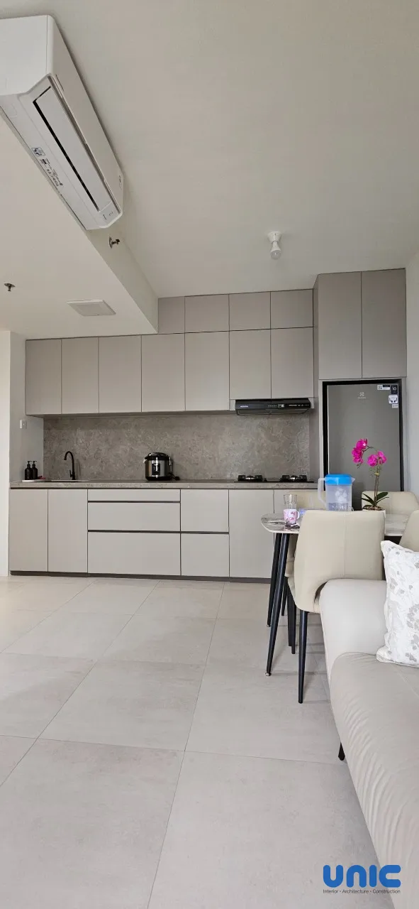 Interior Apartemen Waterplace Surabaya: Renovasi Cerdas 1 BR Kembali ke 2 BR - Gallery 17