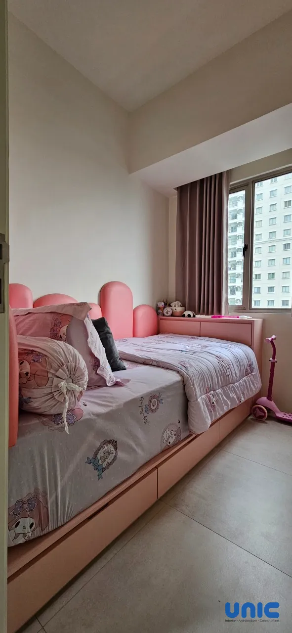 Interior Apartemen Waterplace Surabaya: Renovasi Cerdas 1 BR Kembali ke 2 BR - Gallery 19