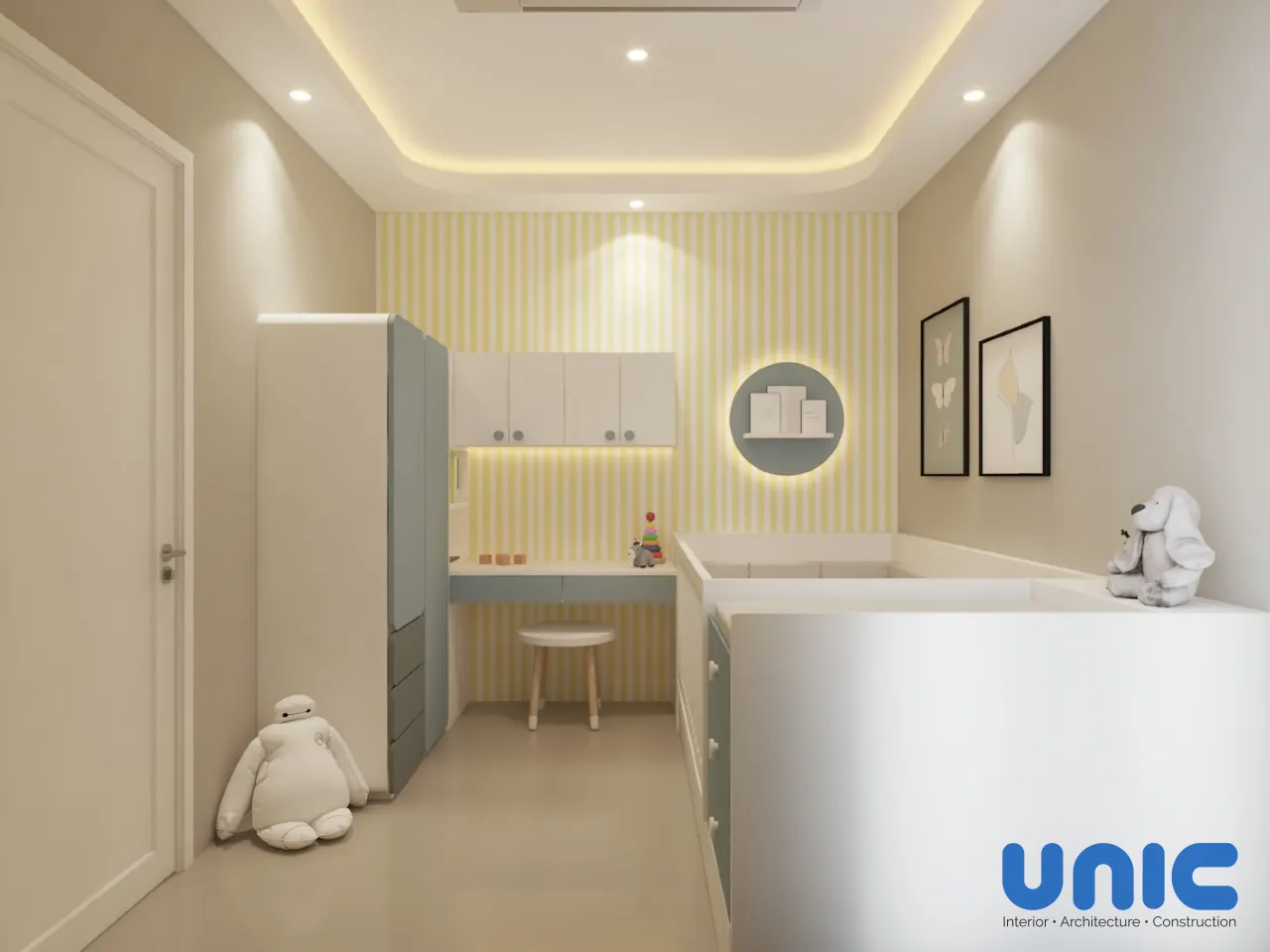 Interior Kamar Bayi Multifungsi & Custom Crib di Citraland Surabaya - Gallery 2