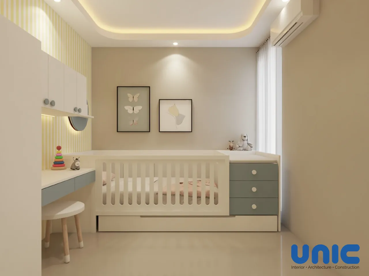 Interior Kamar Bayi Multifungsi & Custom Crib di Citraland Surabaya - Gallery 4