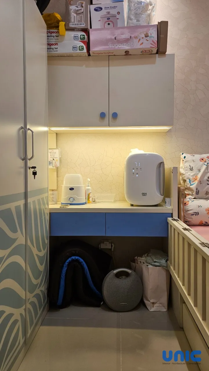 Interior Kamar Bayi Multifungsi & Custom Crib di Citraland Surabaya - Gallery 14