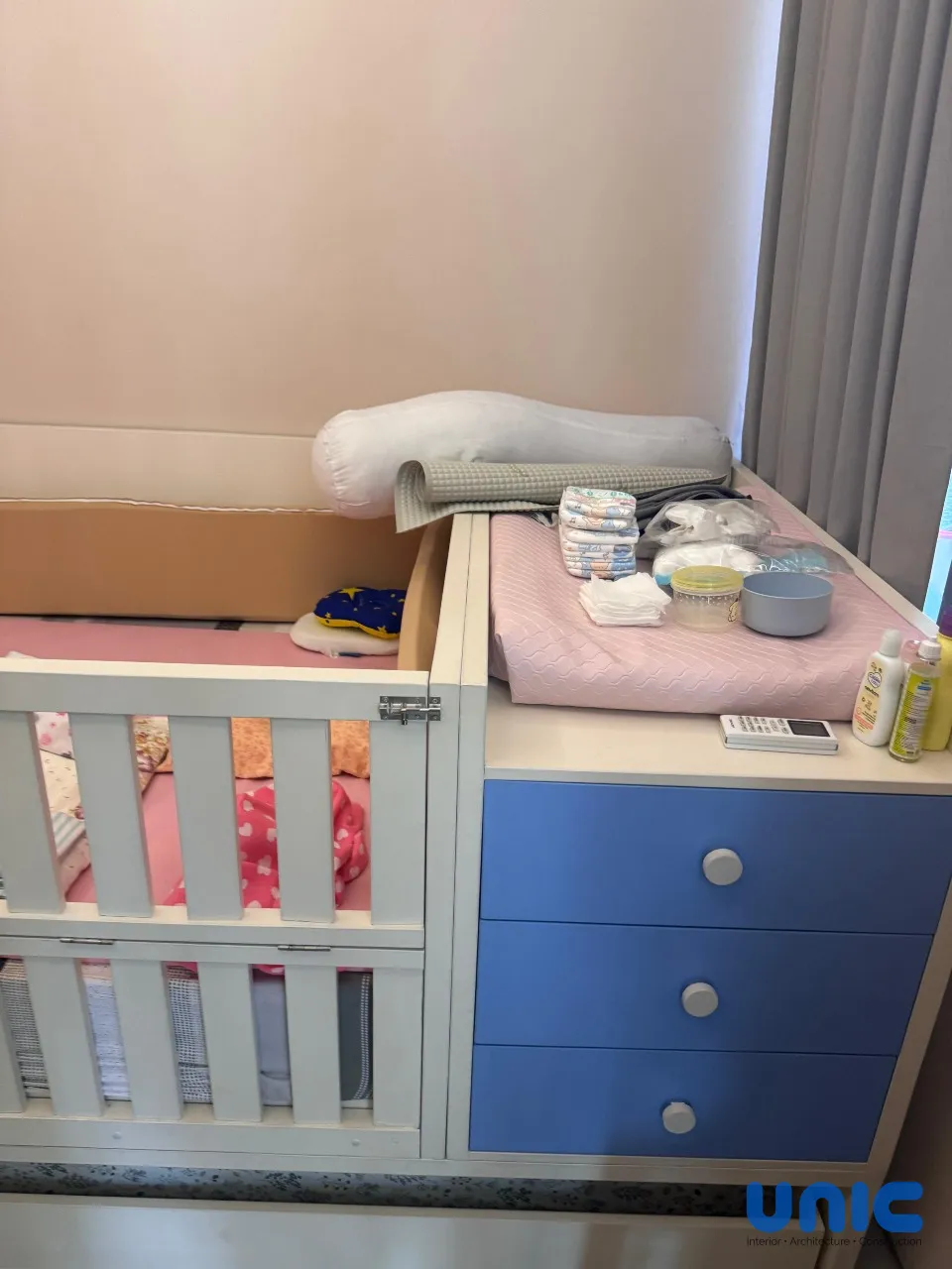 Interior Kamar Bayi Multifungsi & Custom Crib di Citraland Surabaya - Gallery 16