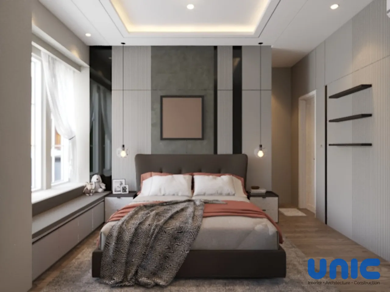 Interior Kamar Utama Mewah & Tahan Air di Wisata Bukit Mas (WBM) Surabaya: Solusi PVC Board - Gallery 6