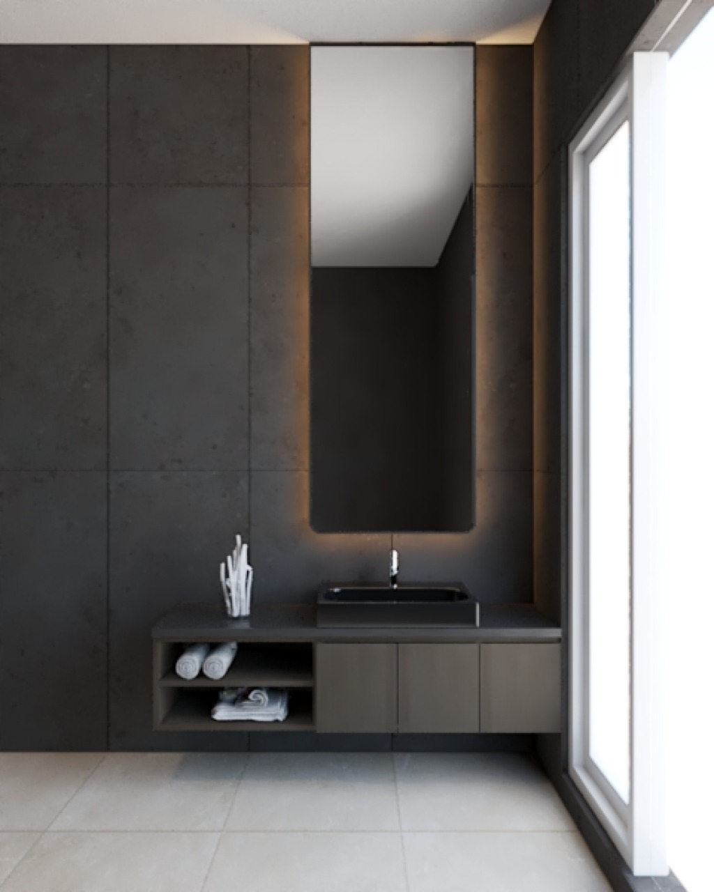 Interior Modern Industrial Grand Harvest Surabaya: Kamar Utama & WIC Cluster Arcadia - Gallery 11