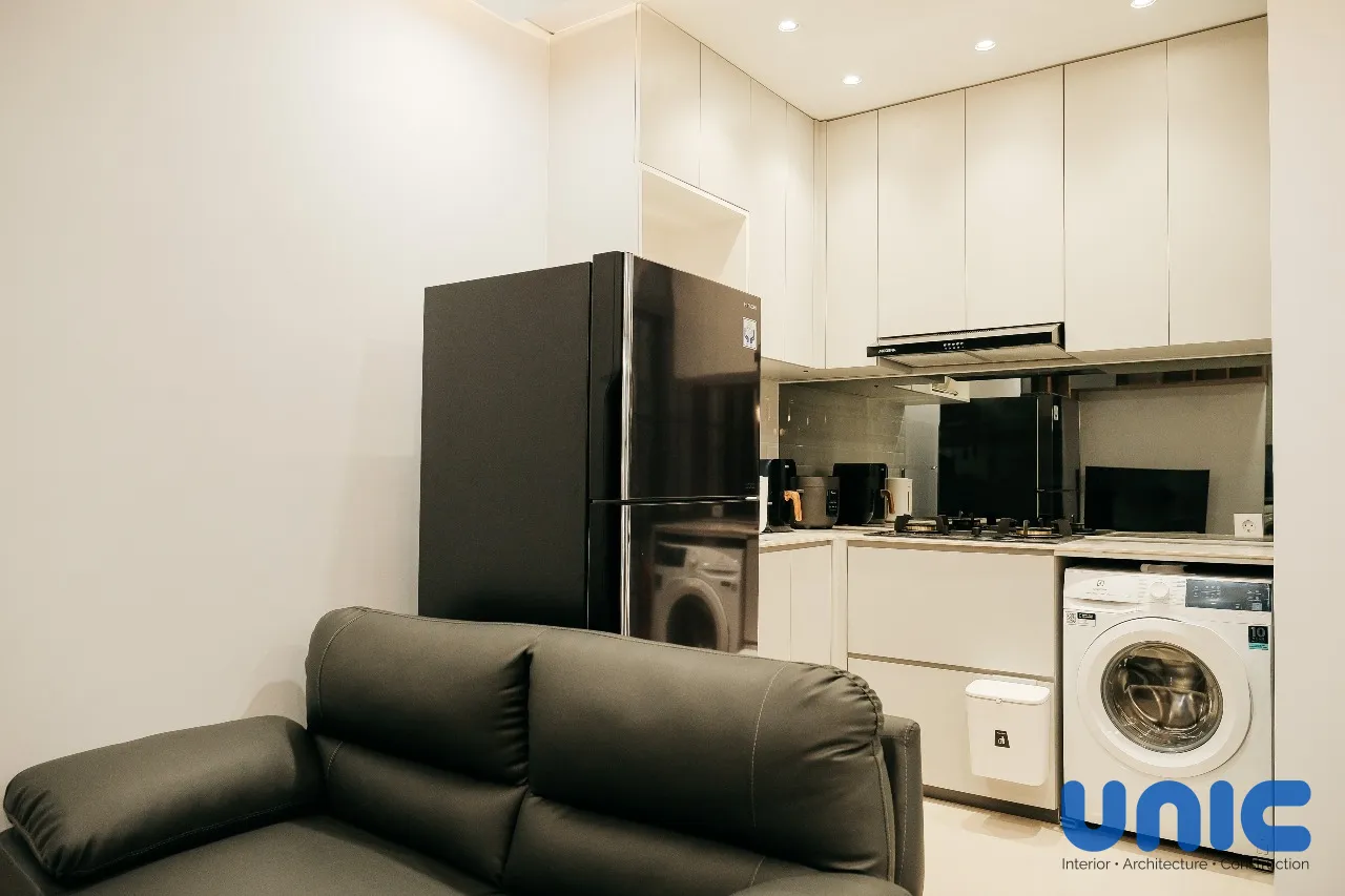 Interior Rumah 5x11 Northwest Lake Surabaya: Solusi Open Space & Furnitur Multifungsi - Gallery 2