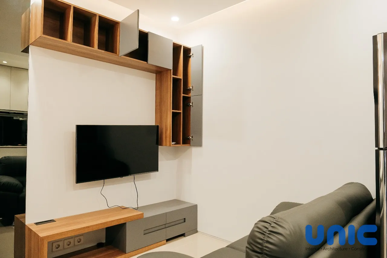 Interior Rumah 5x11 Northwest Lake Surabaya: Solusi Open Space & Furnitur Multifungsi - Gallery 3