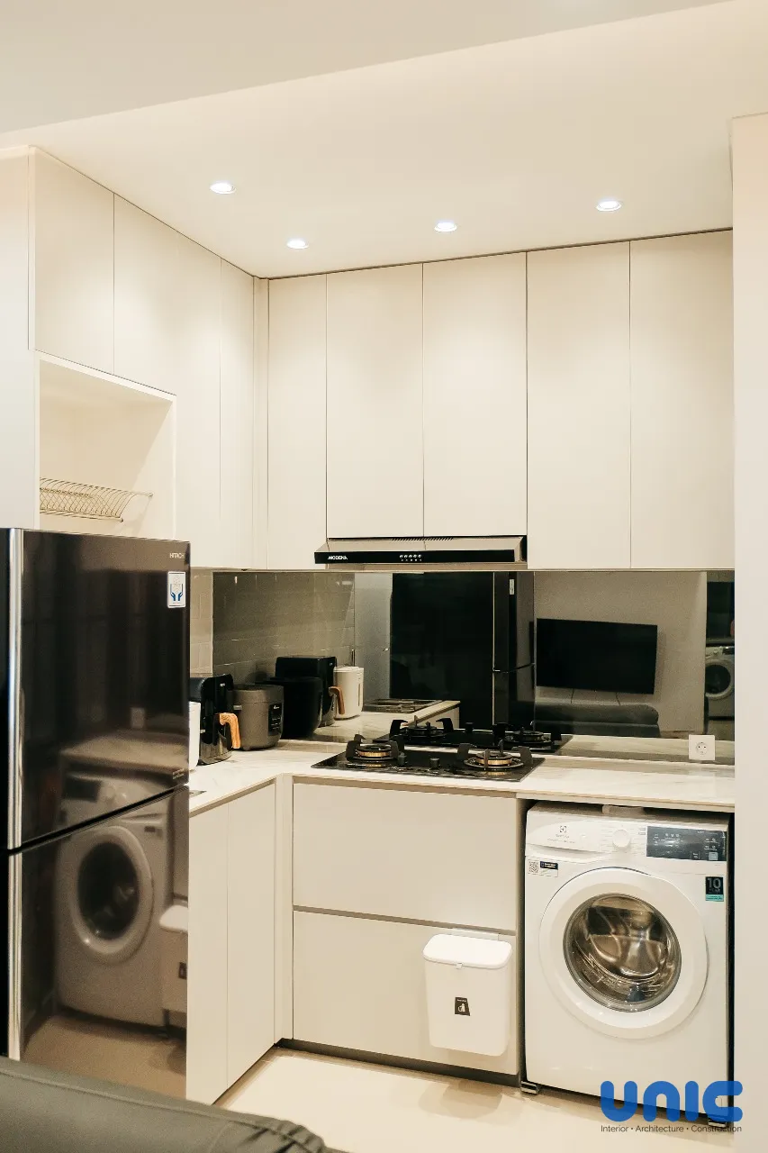 Interior Rumah 5x11 Northwest Lake Surabaya: Solusi Open Space & Furnitur Multifungsi - Gallery 8