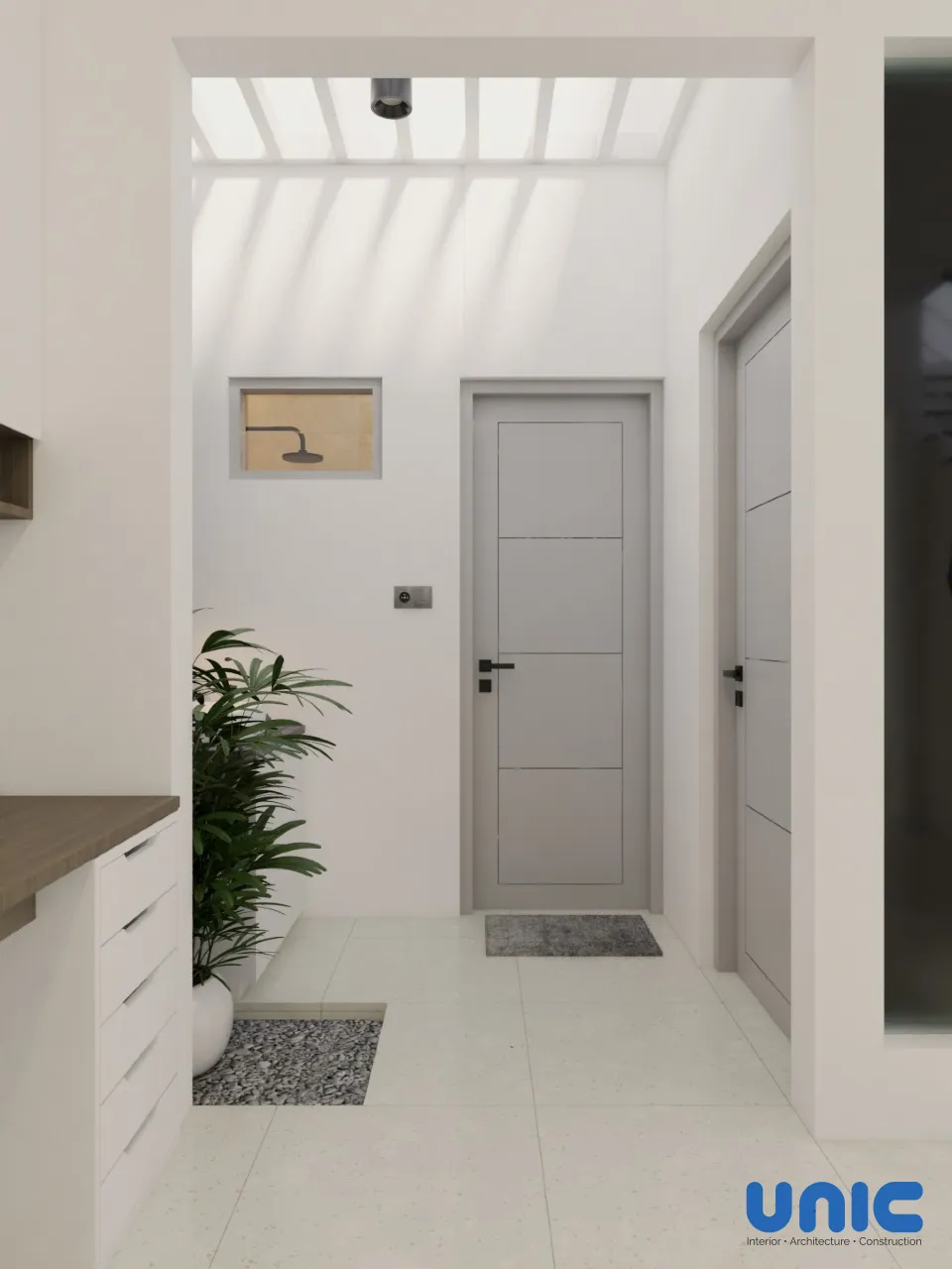 Interior Rumah Tumbuh Grand Harvest Surabaya: Transformasi Lahan 5x12 yang Fungsional & Estetik - Gallery 3