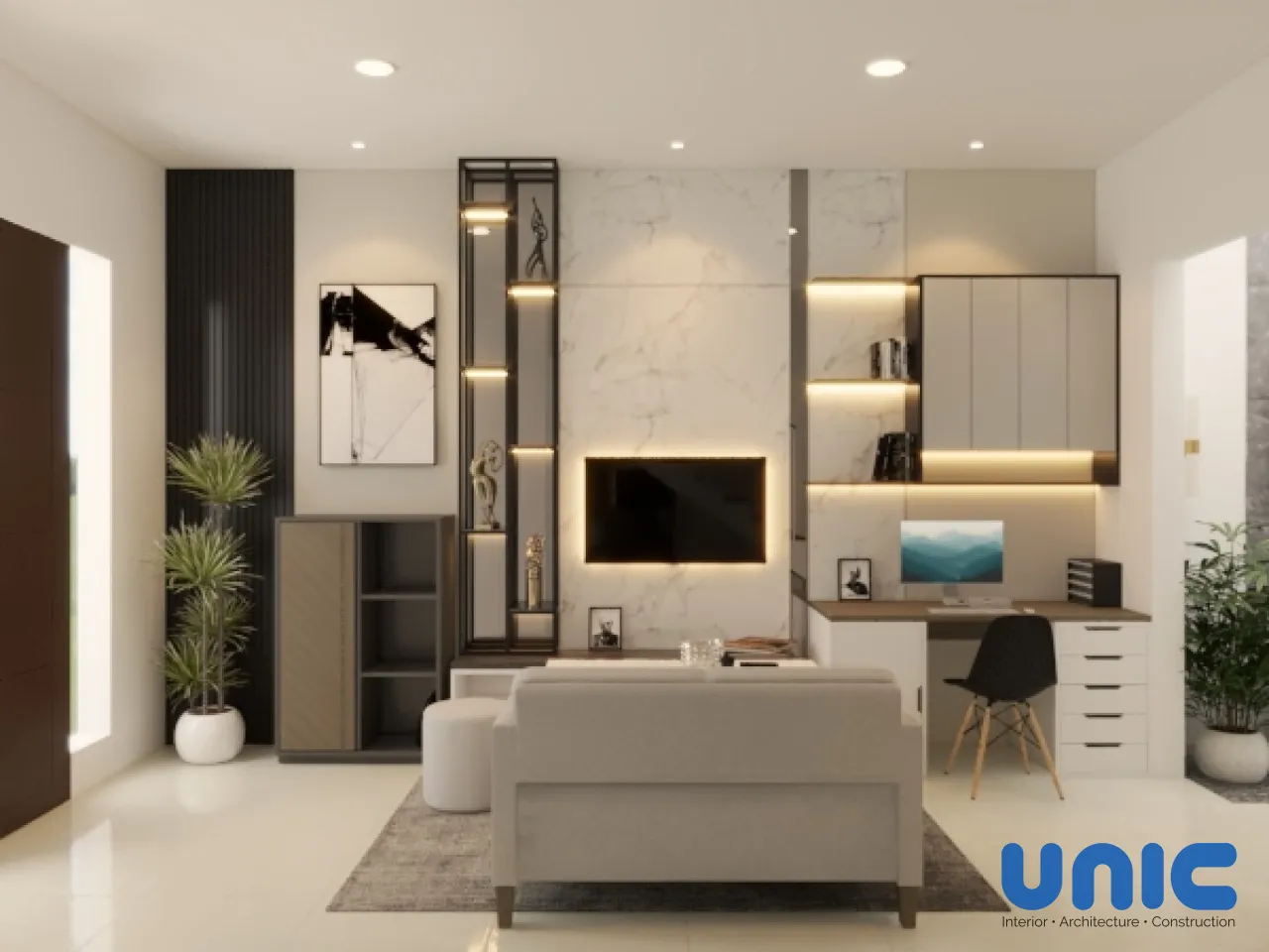 Interior Rumah Tumbuh Grand Harvest Surabaya: Transformasi Lahan 5x12 yang Fungsional & Estetik - Gallery 7