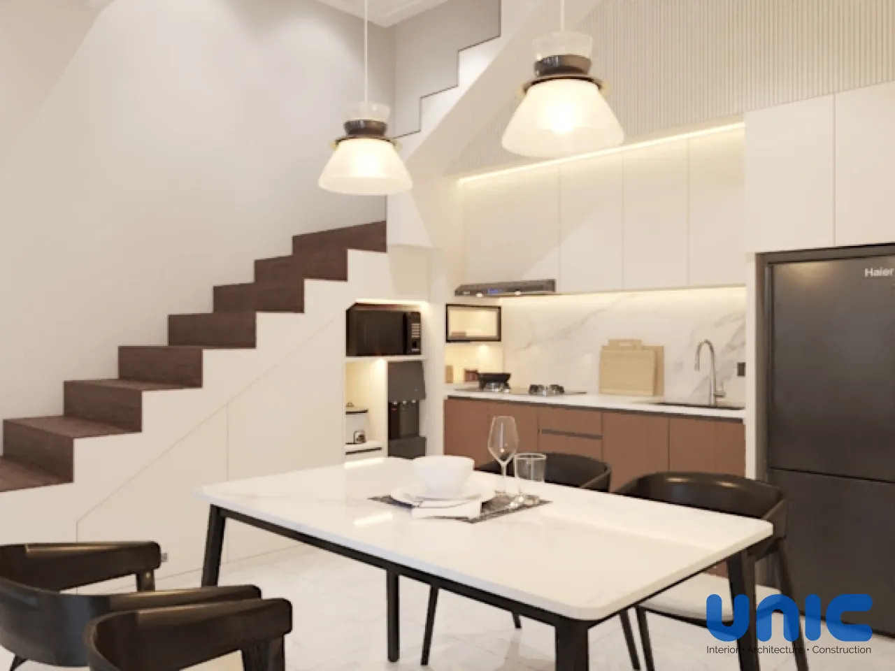 nterior Malang: Solusi Dapur Bawah Tangga & Ruang Multifungsi di Citra Garden - Gallery 1