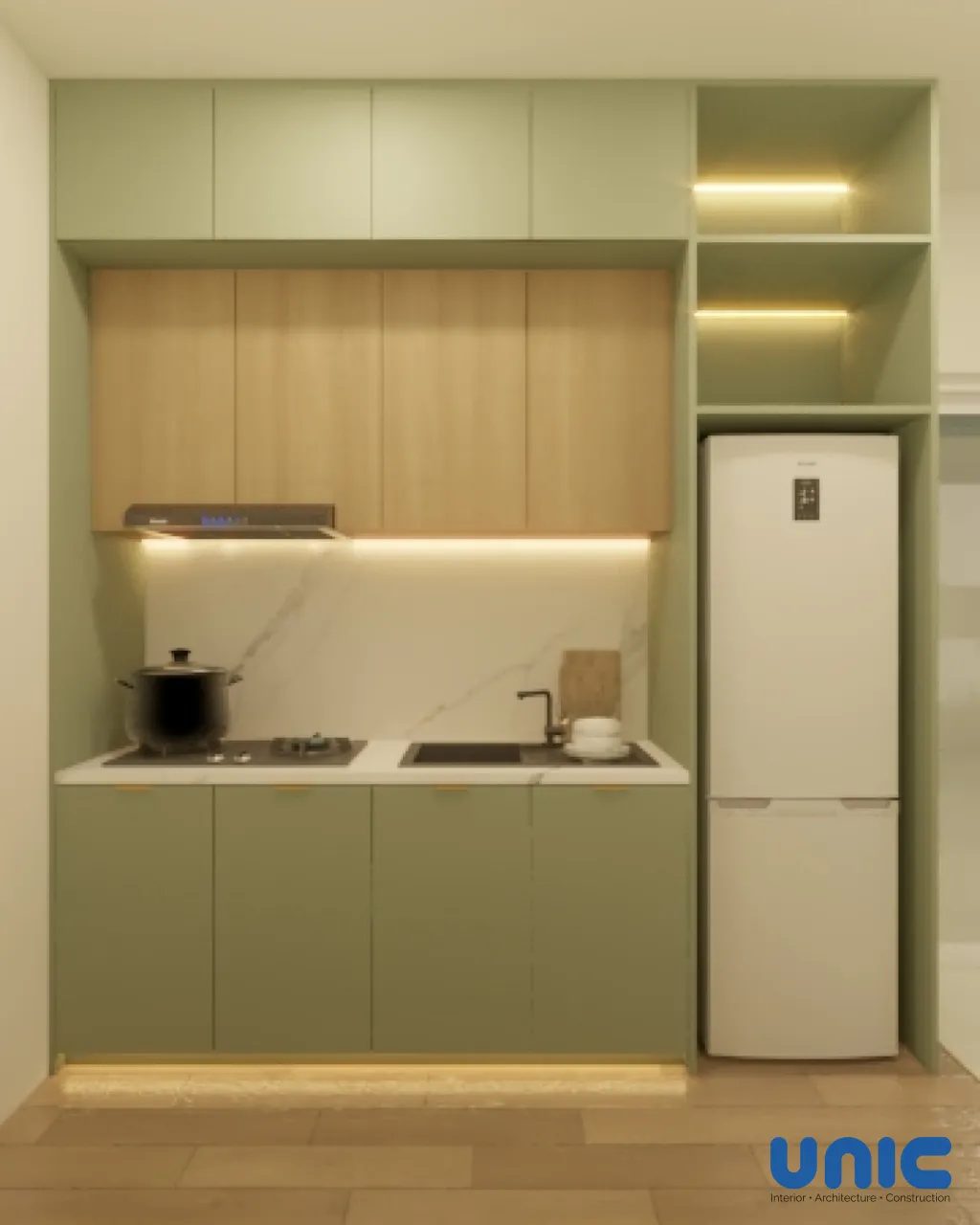 Renovasi Area Belakang Northwest Park Surabaya: Transformasi Lahan 7x5 Menjadi Dapur Kotor & Taman Tropis - Gallery 1