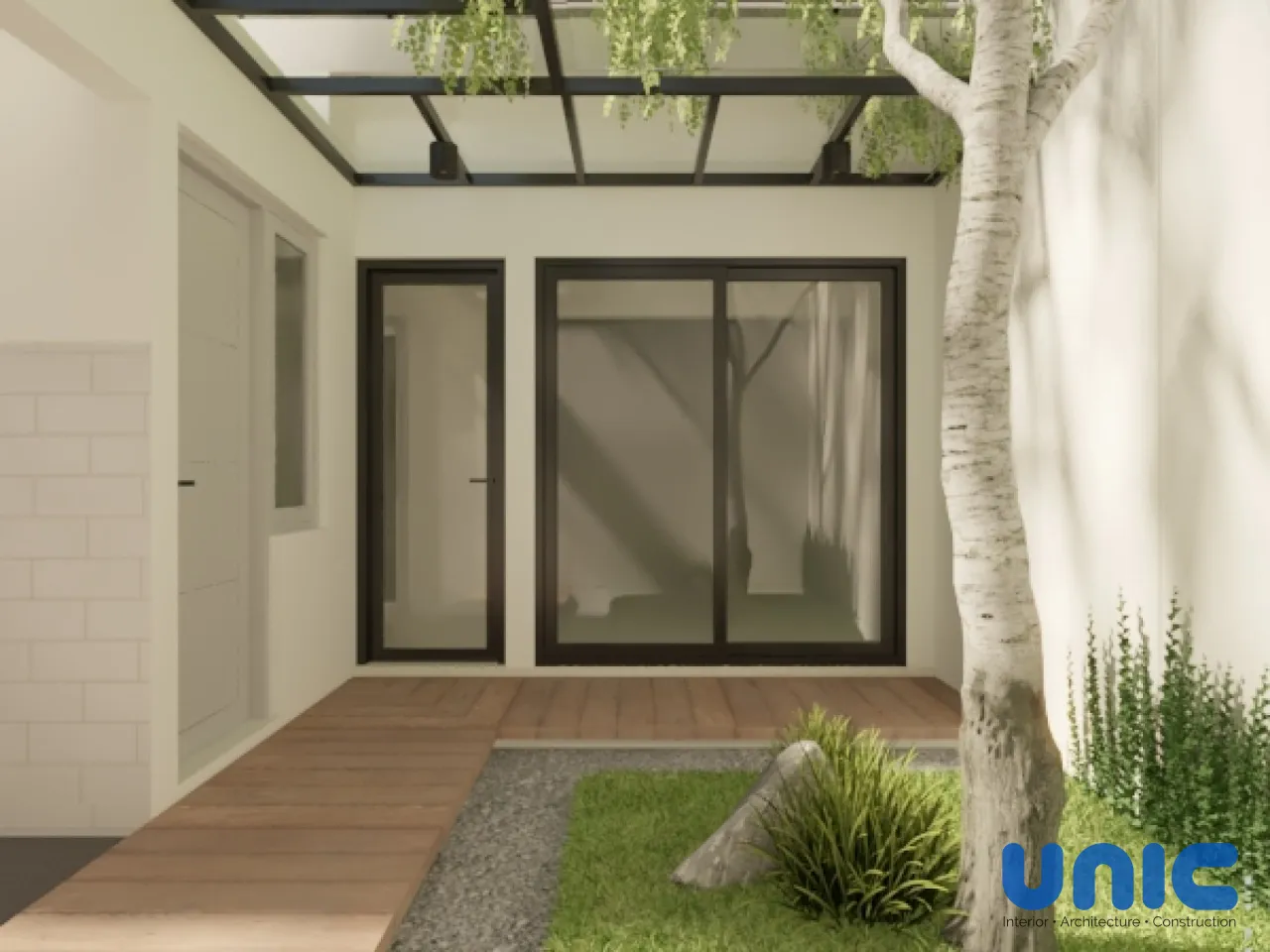 Renovasi Area Belakang Northwest Park Surabaya: Transformasi Lahan 7x5 Menjadi Dapur Kotor & Taman Tropis - Gallery 2