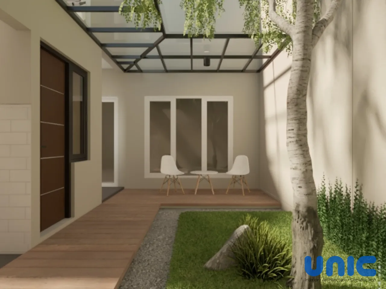 Renovasi Area Belakang Northwest Park Surabaya: Transformasi Lahan 7x5 Menjadi Dapur Kotor & Taman Tropis - Gallery 4