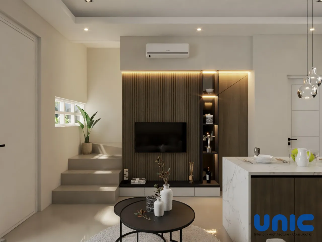 Renovasi Rumah 5x10 Wisata Bukit Mas Surabaya: Solusi Open Space Mewah & Dapur Luas - Gallery 3