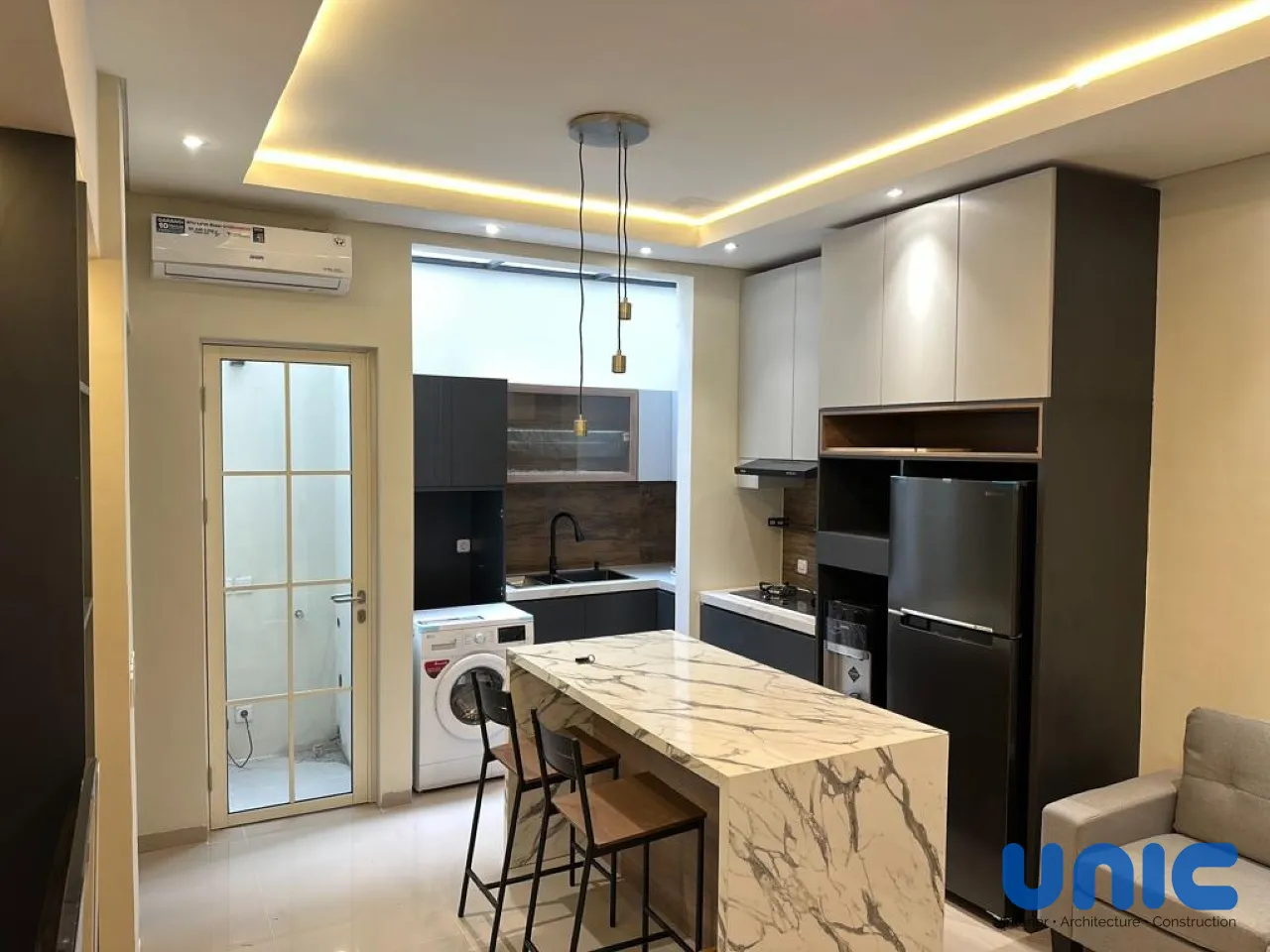 Renovasi Rumah 5x10 Wisata Bukit Mas Surabaya: Solusi Open Space Mewah & Dapur Luas - Gallery 7