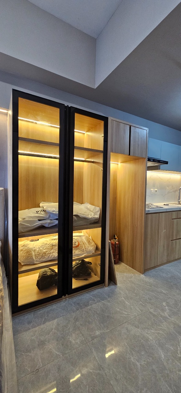 Paket Interior Apartemen Studio Tower Bella Pakuwon City: Estetika Mewah, Budget Masuk Akal dan Transformasinya - Gallery 10