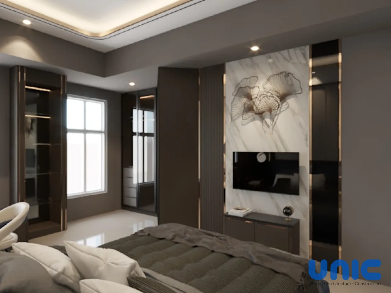 Transformasi Mewah Apartemen 2BR Menjadi Master Suite 1BR di Pakuwon City Mall Tower Amor - Gallery 4