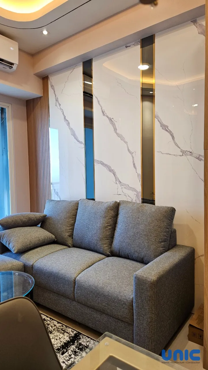 Transformasi Mewah Apartemen 2BR Menjadi Master Suite 1BR di Pakuwon City Mall Tower Amor - Gallery 15