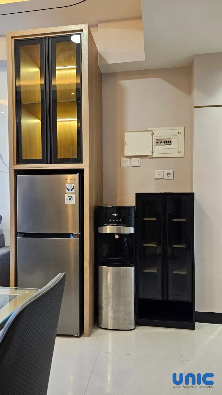 Transformasi Mewah Apartemen 2BR Menjadi Master Suite 1BR di Pakuwon City Mall Tower Amor - Gallery 16