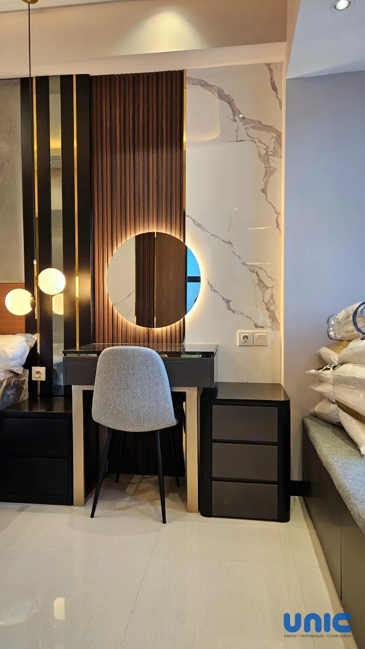 Transformasi Mewah Apartemen 2BR Menjadi Master Suite 1BR di Pakuwon City Mall Tower Amor - Gallery 17