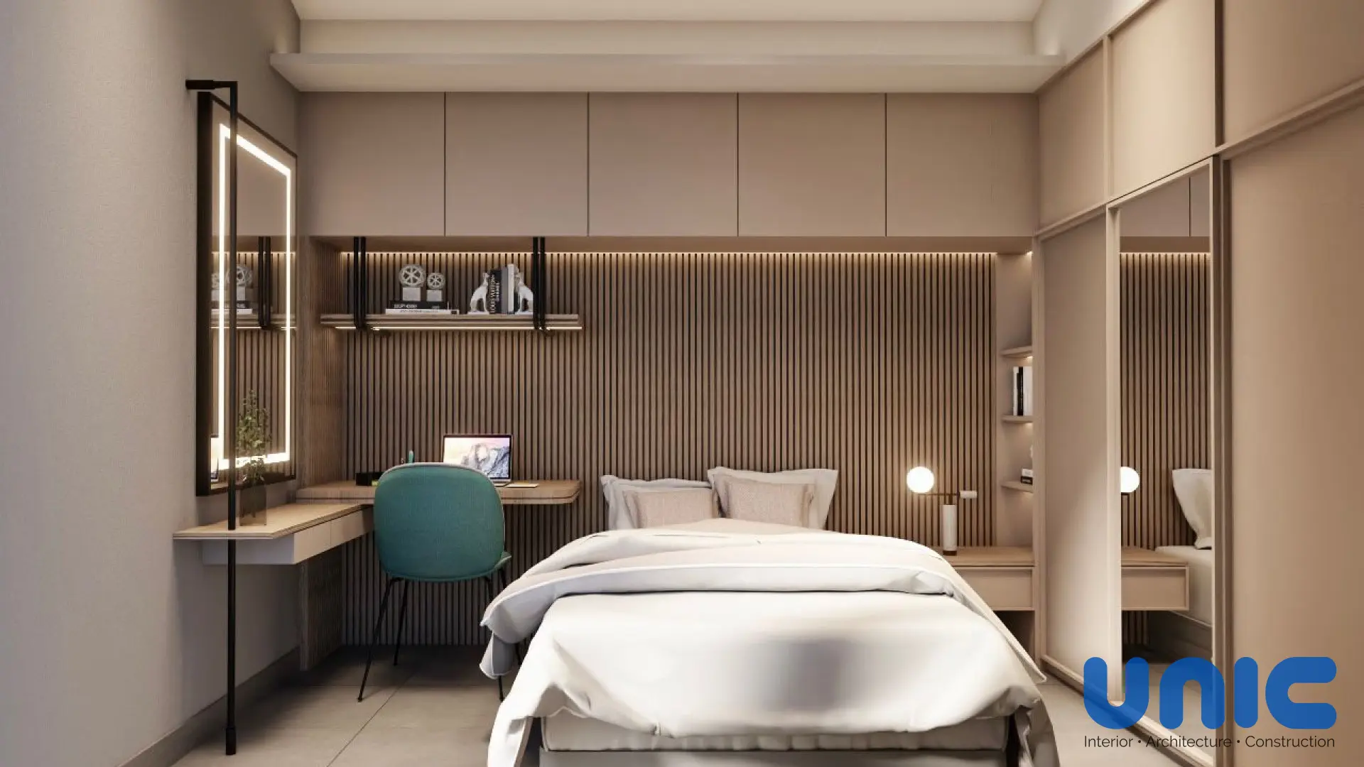 Interior Japandi Modern Rumah Compact 5x10 Grand Eastern Surabaya