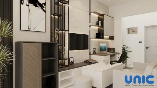 Interior Rumah Tumbuh Grand Harvest Surabaya: Transformasi Lahan 5x12 yang Fungsional & Estetik