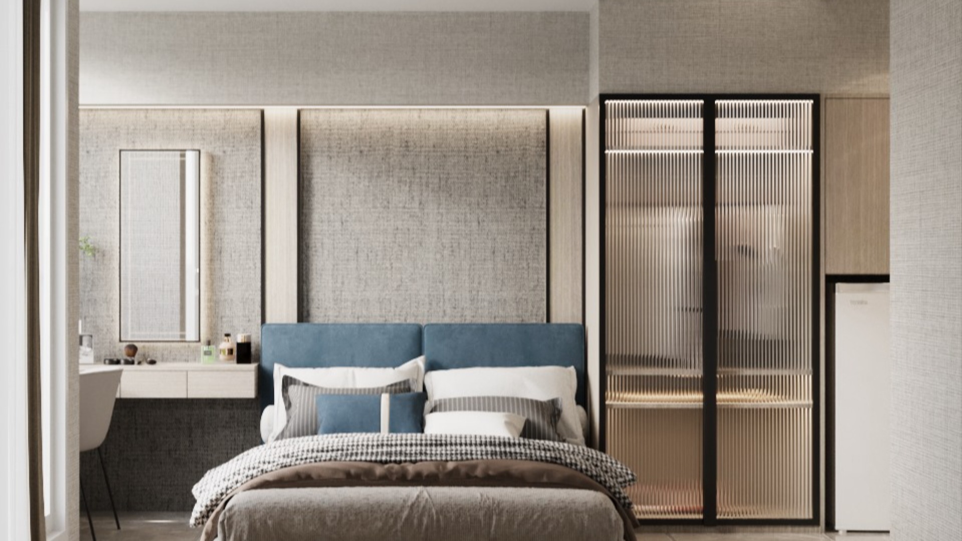 Desain Interior Paket Interior Apartemen Studio Tower Bella Pakuwon City: Estetika Mewah, Budget Masuk Akal dan Transformasinya Surabaya